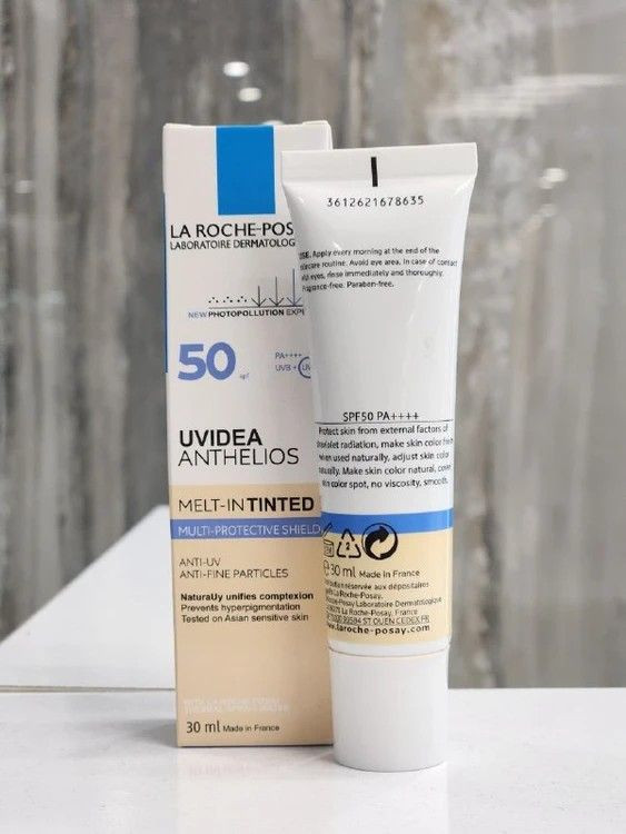 کرم ضد آفتاب رنگی لاروش پوزای SPF 50 مدل UVIDEA ANTHELIOS